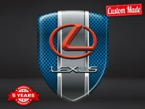 Lexus Doming Aufkleber Auto Limitiert Stilvoll Design